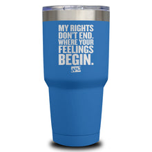 Load image into Gallery viewer, My Rights Don't End Laser Etched Tumbler (Premium)