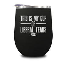 Load image into Gallery viewer, This Is Probably Liberal Tears Stemless Wine Cup