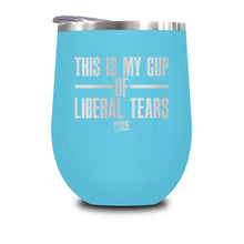 Load image into Gallery viewer, This Is Probably Liberal Tears Stemless Wine Cup