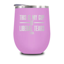 Load image into Gallery viewer, This Is Probably Liberal Tears Stemless Wine Cup