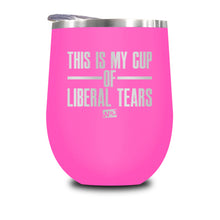Load image into Gallery viewer, This Is Probably Liberal Tears Stemless Wine Cup