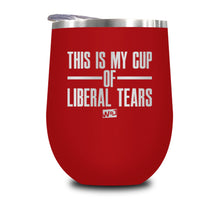 Load image into Gallery viewer, This Is Probably Liberal Tears Stemless Wine Cup