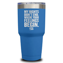 Load image into Gallery viewer, My Rights Don&#39;t End Laser Etched Tumbler (Premium)
