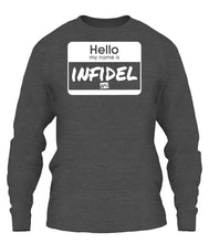 Load image into Gallery viewer, Hello My Name Is Infidel Apparel
