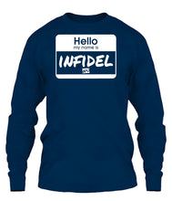 Load image into Gallery viewer, Hello My Name Is Infidel Apparel