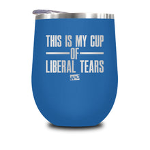 Load image into Gallery viewer, This Is Probably Liberal Tears Stemless Wine Cup